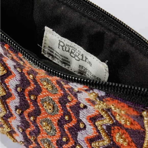 Maeva Handmade Ethnic Patterned Clutch NWT - Picture 8 of 12